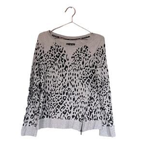 Marc NY Performance Animal Print Sweatshirt size medium